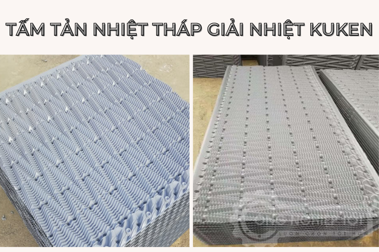 Ảnh thực tế tấm tản nhiệt nước Kuken